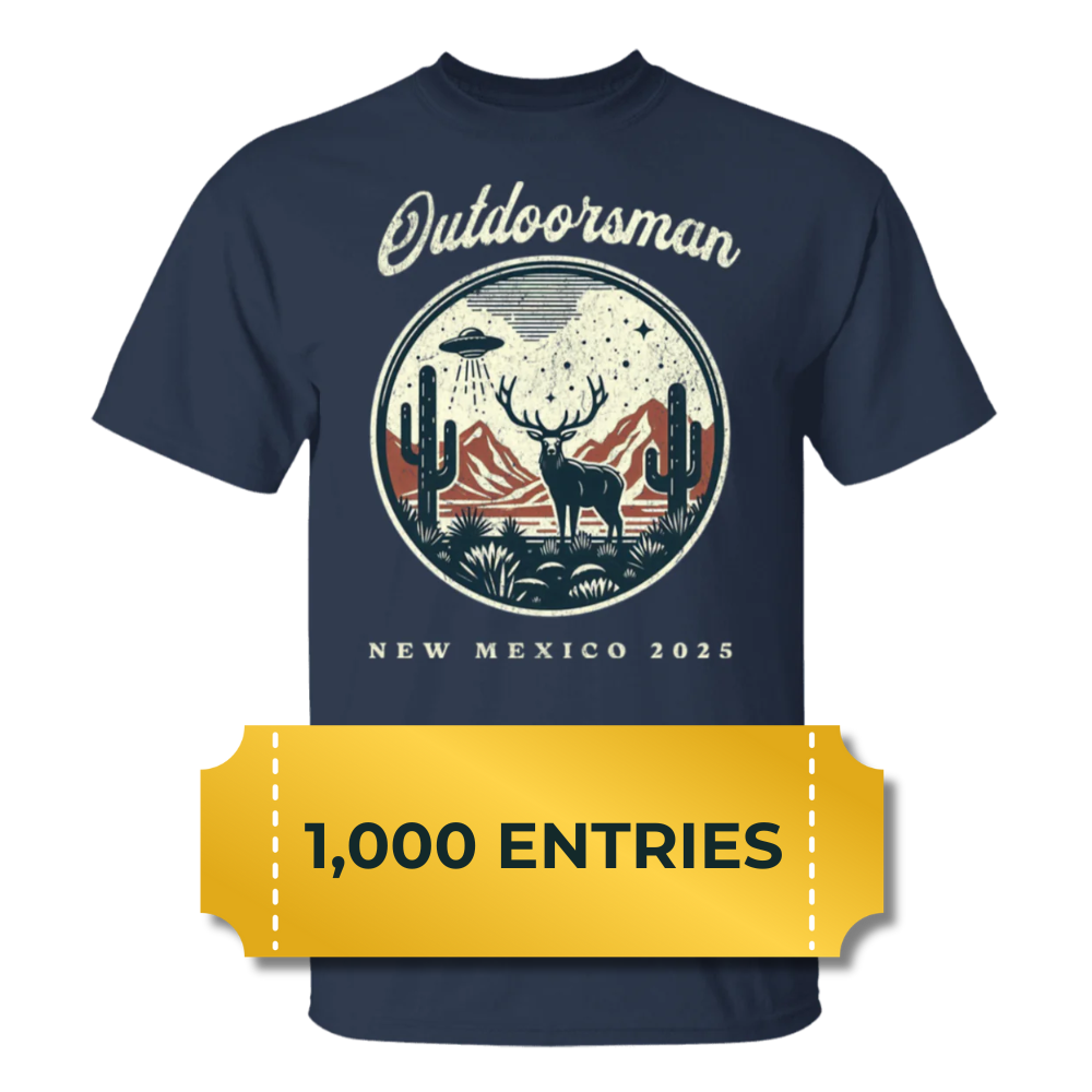 🎟️ 1,000 ENTRIES: UFO Elk Shirt