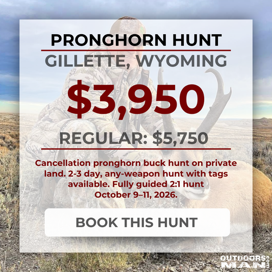 CANCELLATION Wyoming Pronghorn Antelope Hunt