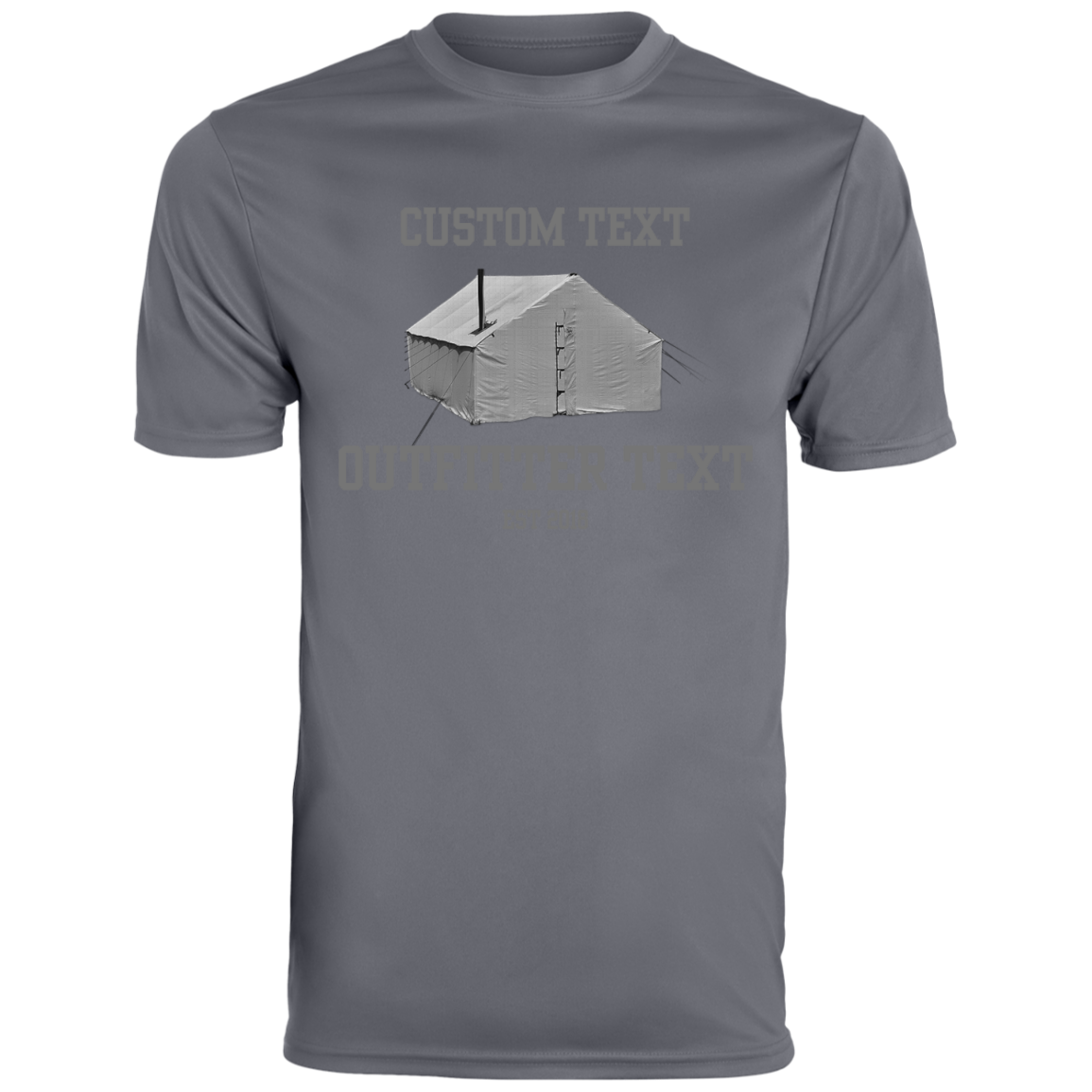 Wall Tent Outfitter Custom Wicking Tee