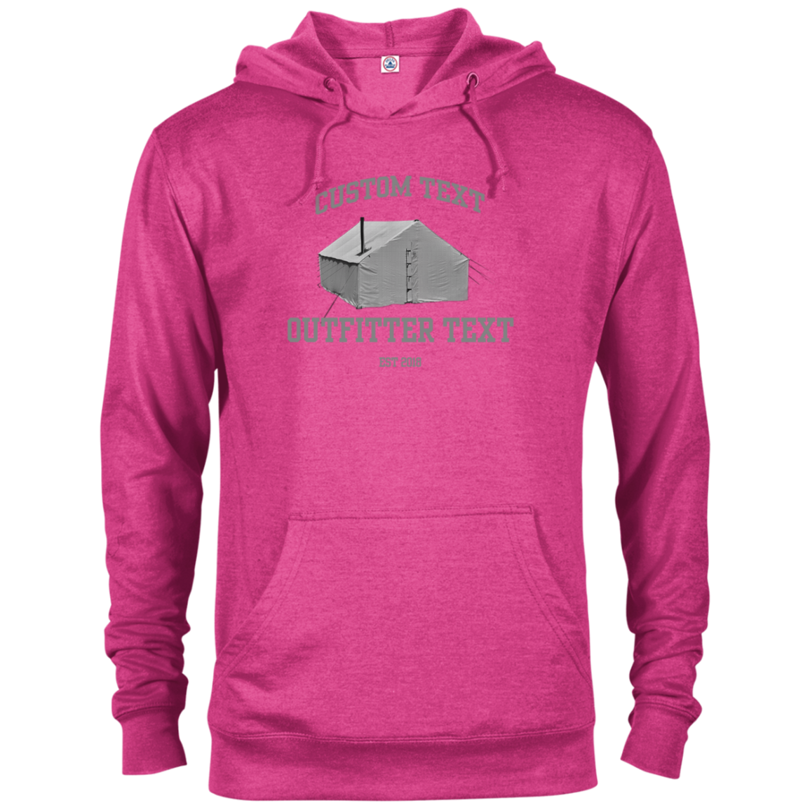 Wall Tent Outfitter Custom Hoodie