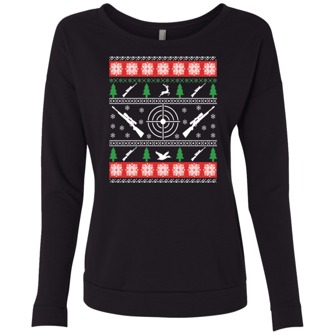 OUTDOORSMAN® Christmas Womens Sweatshirt